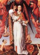 Rogier van der Weyden Saint Michael Weighing Souls oil painting